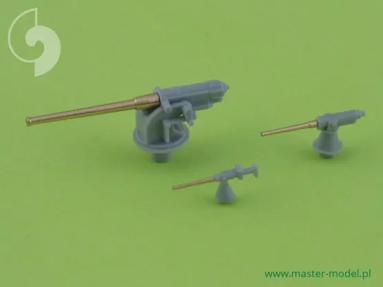 Russian cruiser Varyag (1899) armament 1:350