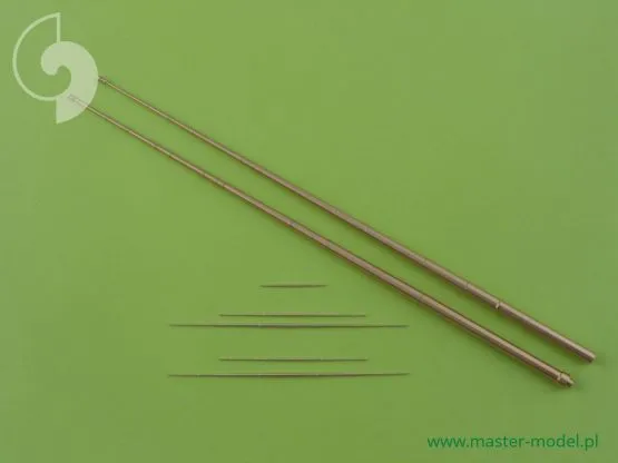 Russian cruiser Varyag (1899) masts and yards set 1:350