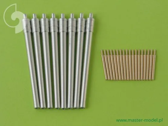 IJN Nagato armament - 40cm, 14cm barrels 1:350