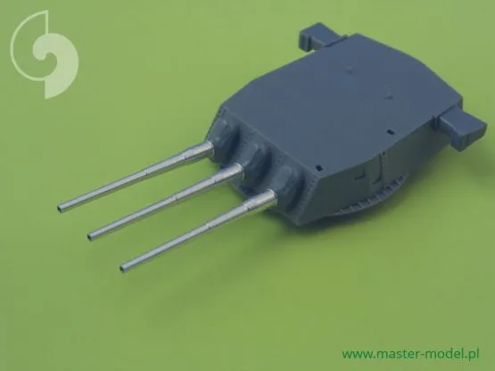 USN 16in/50 (40,6 cm) Mark 7 barrels 1:350