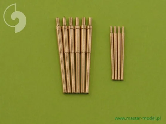 IJN Yahagi armament - 15cm, 8cm barrels 1:350