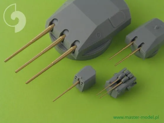 Scharnhorst armament without blastbags 1:350