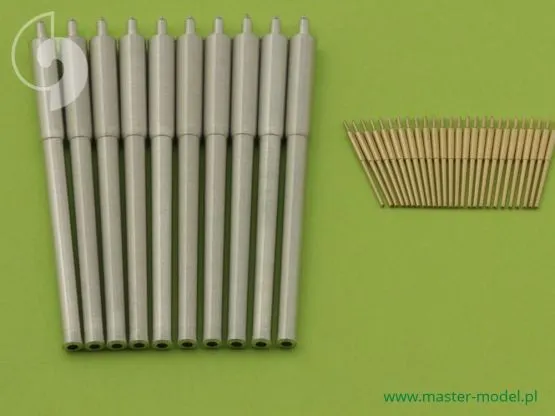 HMS Dreadnought armament - 12in, 12pdr barrels 1:350