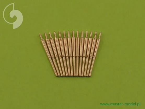 British 4in/45 (10.2 cm) QF HA Marks XVI barrels 1:400