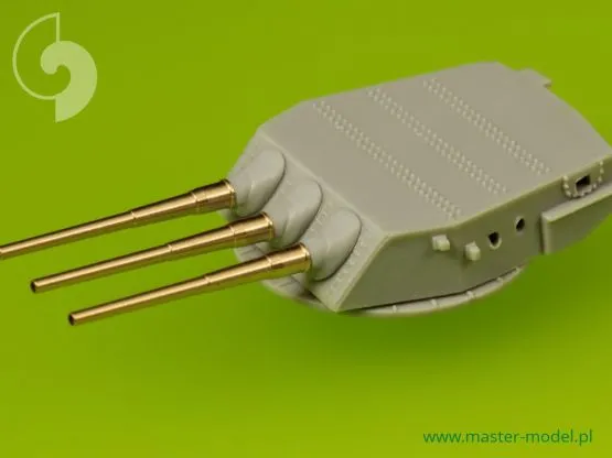 USN 16in/45 (40,6 cm) Mark 6 barrels 1:700