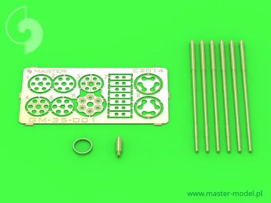 M61 A1 Vulcan - Six-barrelled rotary 20mm cannon 1:35