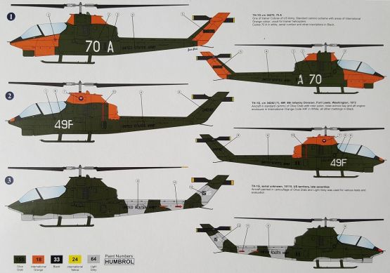 Bell TH-1G Training Cobra 1:72