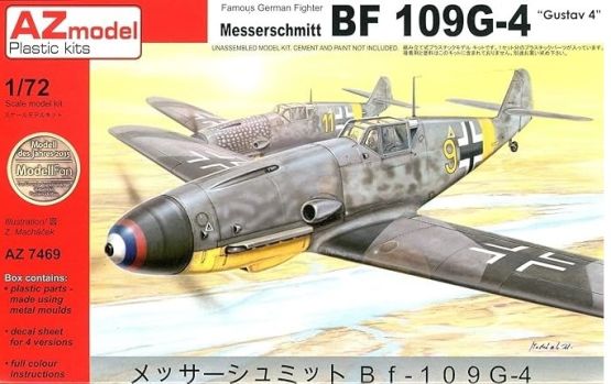 Bf 109G-4 Gustav 4 1:72