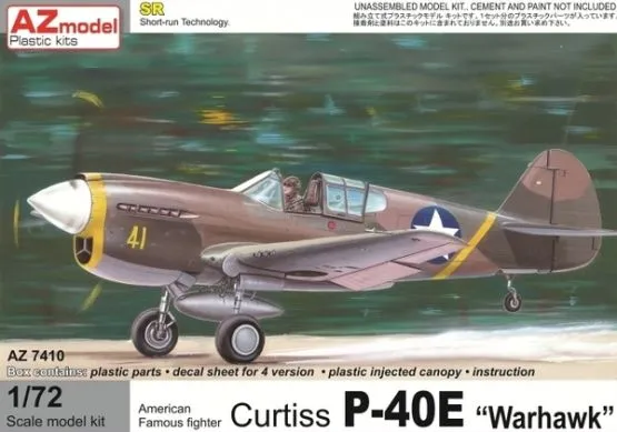 P-40E Warhawk - OVER USA 1:72