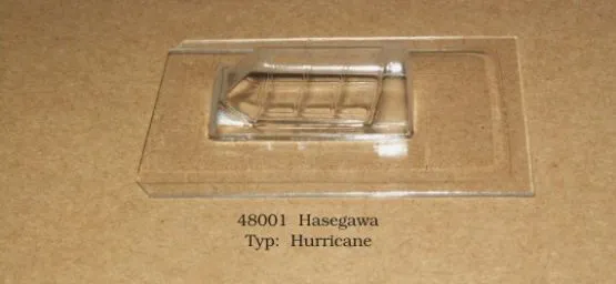 Hurricane Mk.I/II canopy for Hasegawa 1:48
