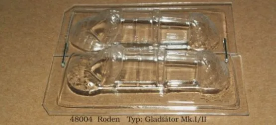 Gladiator Mk. I/II vacu canopy für Roden 1:48
