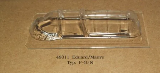 P-40N canopy für Eduard/Mauve 1:48
