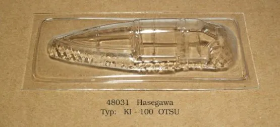Ki-100 Otsu vacu canopy für Hasegawa 1:48