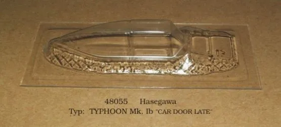 Typhoon Mk.Ib car door late vacu canopy for Has. 1:48