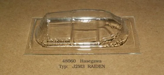 J2M3 Raiden vacu canopy for Hasegawa 1:48