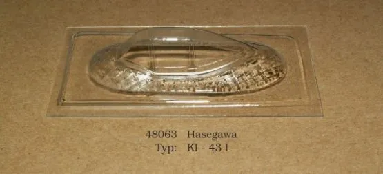 KI-43 I vacu canopy for Hasegawa 1:48