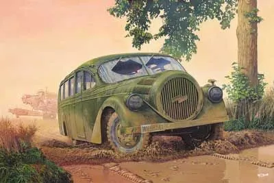 Opel Blitzbus Ludewig Aero (WWII service) 1:72