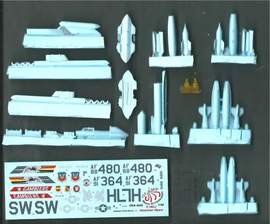 F-16CJ American Vipers Update set 1:48