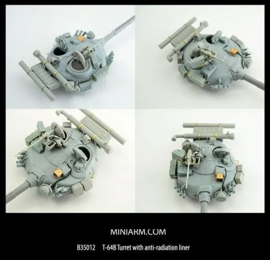 T-64B w/ anti-radiation liner Turret for Trumpeter 1:35 T-64B w/ anti-radiation liner Turret for Trumpeter 1:35
