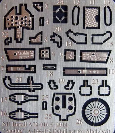 Analog A-144 1/2 Detail Set für Modelsvit 1:72