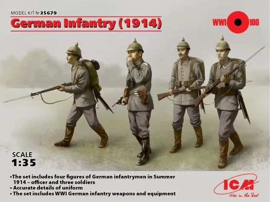 German Infantry (1914) 1:35