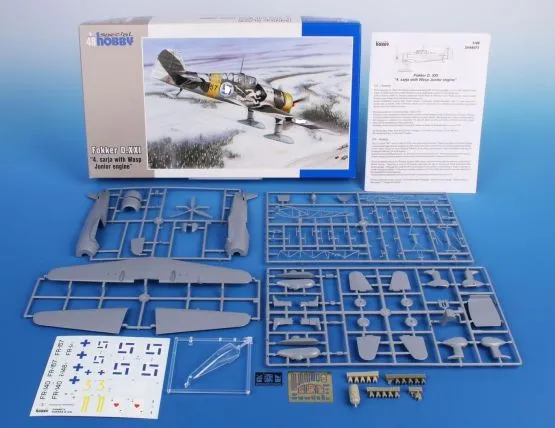Fokker D.XXI. 4.Serie "W/ Wasp Junior Engine" 1:48
