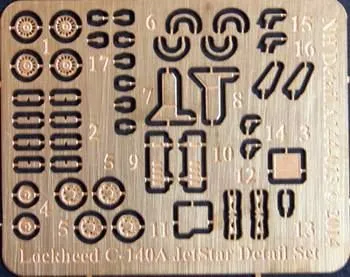 Lockheed C-140A JetStar Detail Set für Roden 1:144