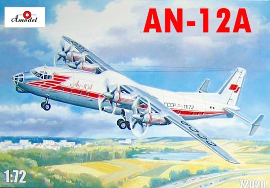Antonov An-10 - Soviet paccenger aircraft 1:72