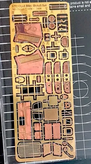 Opel Blitz Kfz.305 Detail set for Roden 1:72