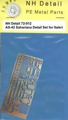 AS-42 Sahariana Detail Set für Italeri 1:72