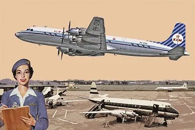 DC-7C "KLM Royal Dutch Airlines" 1:144