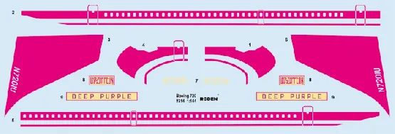 Boeing 720 "Starship One" 1:144