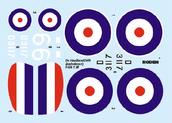 de Havilland DH9 Ambulance 1:48