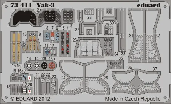 Yak-3 P.E. for Zvezda 1:72