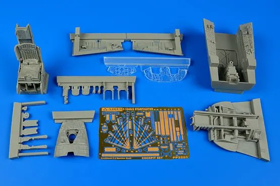F-104G/S Startfighter cockpit set (C2 seat) 1:32