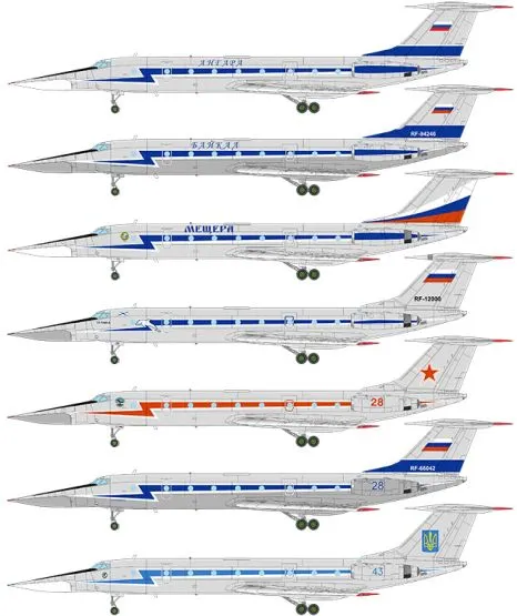 Tu-134UBL Conversion Set 1:144