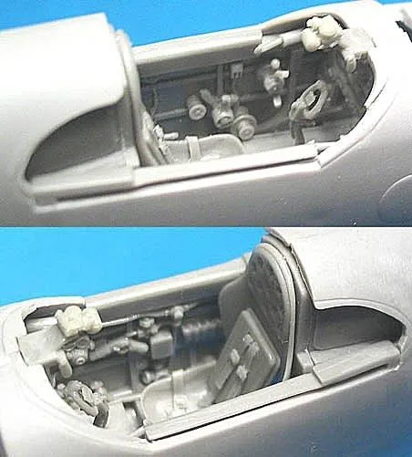 LaGG-3 serie 1-4 cockpit set für ICM 1:48