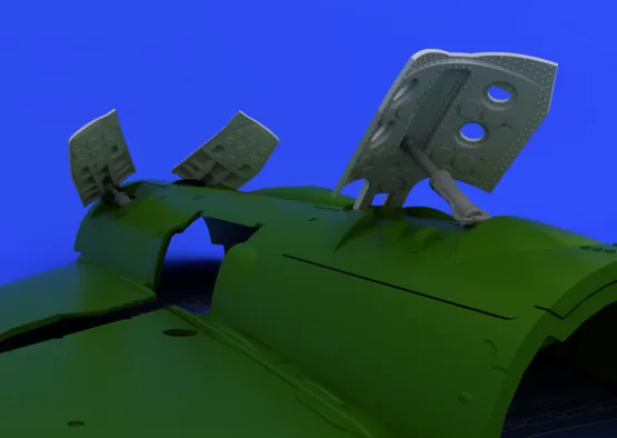 MiG-21 late airbrakes for Eduard 1:48