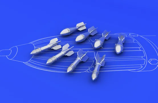 Il-2 weapon set (FAB 50, RS 132) 1:48