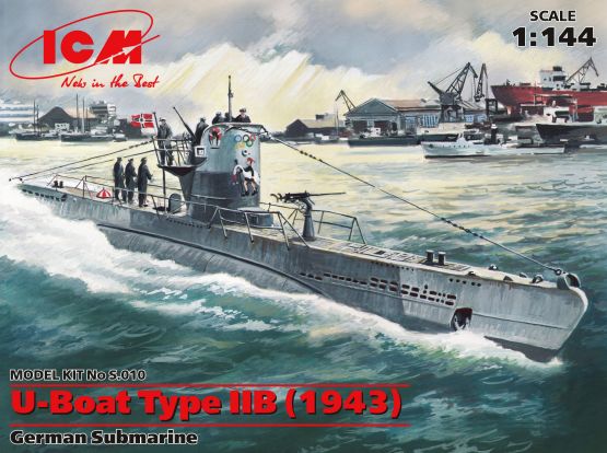 U-Boot Typ IIB (1943) 1:144