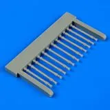 Lancaster B.II gun barrels - oval type 1:72