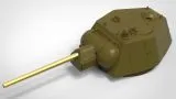 T-34 Cast Hexagonal Turret m1942, early type 1:35 T-34 Cast Hexagonal Turret m1942, early type 1:35
