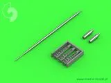 MiG-19S Farmer C - gun barrels set & Pitot Tube 1:48 MiG-19S Farmer C - gun barrels set & Pitot Tube 1:48