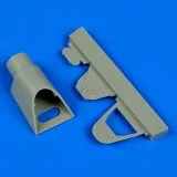 Bf 109G opened cockpits rear bulkhed Eduard 1:48