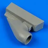 Bf 109G-6 correct air intake for Revell 1:32