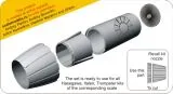 F/A-18E/F, E/A-18G Exhaust nozzles 1:48
