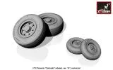 Panavia Tornado wheels, version b Goodyear 1:72