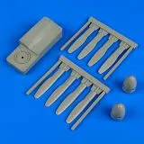 P-61A Black Widow propeller w/tool 1:48