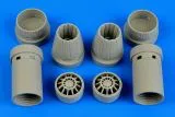 F/A-18E Super Hornet exhaust nozzles - opened (Rev) 1:48