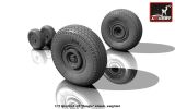 IL-28 Beagle wheels, weighted 1:72